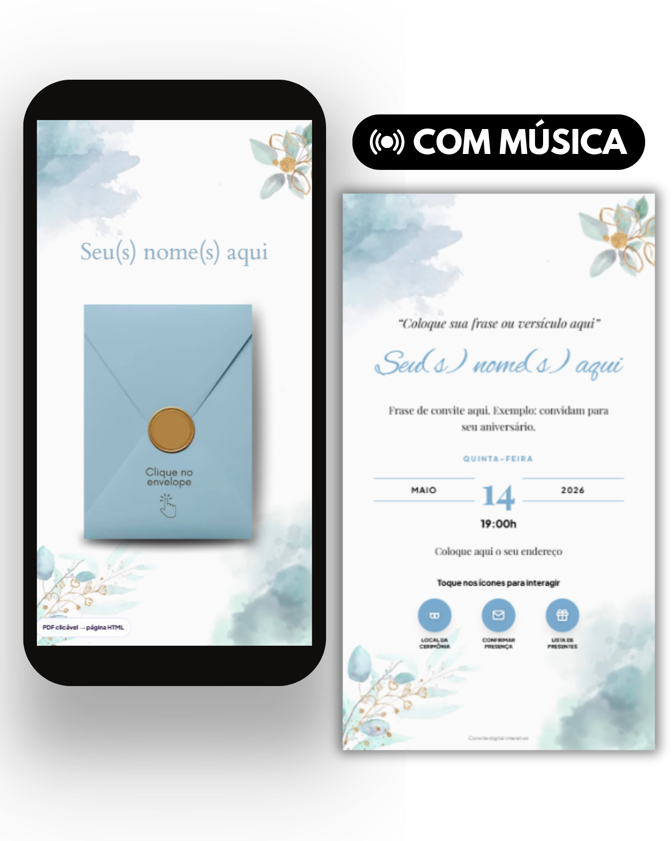 Azul e Dourado