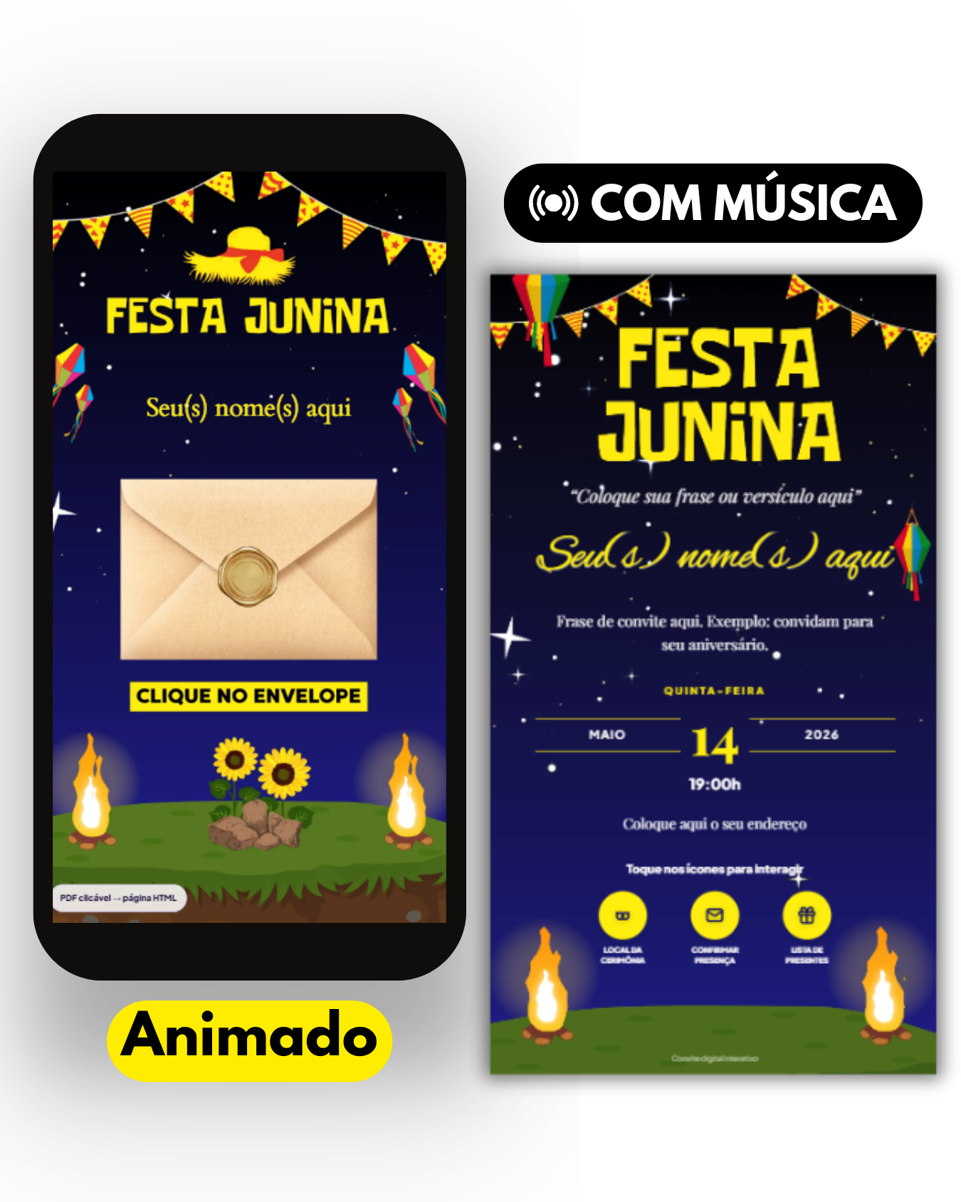 Festa Junina Animado