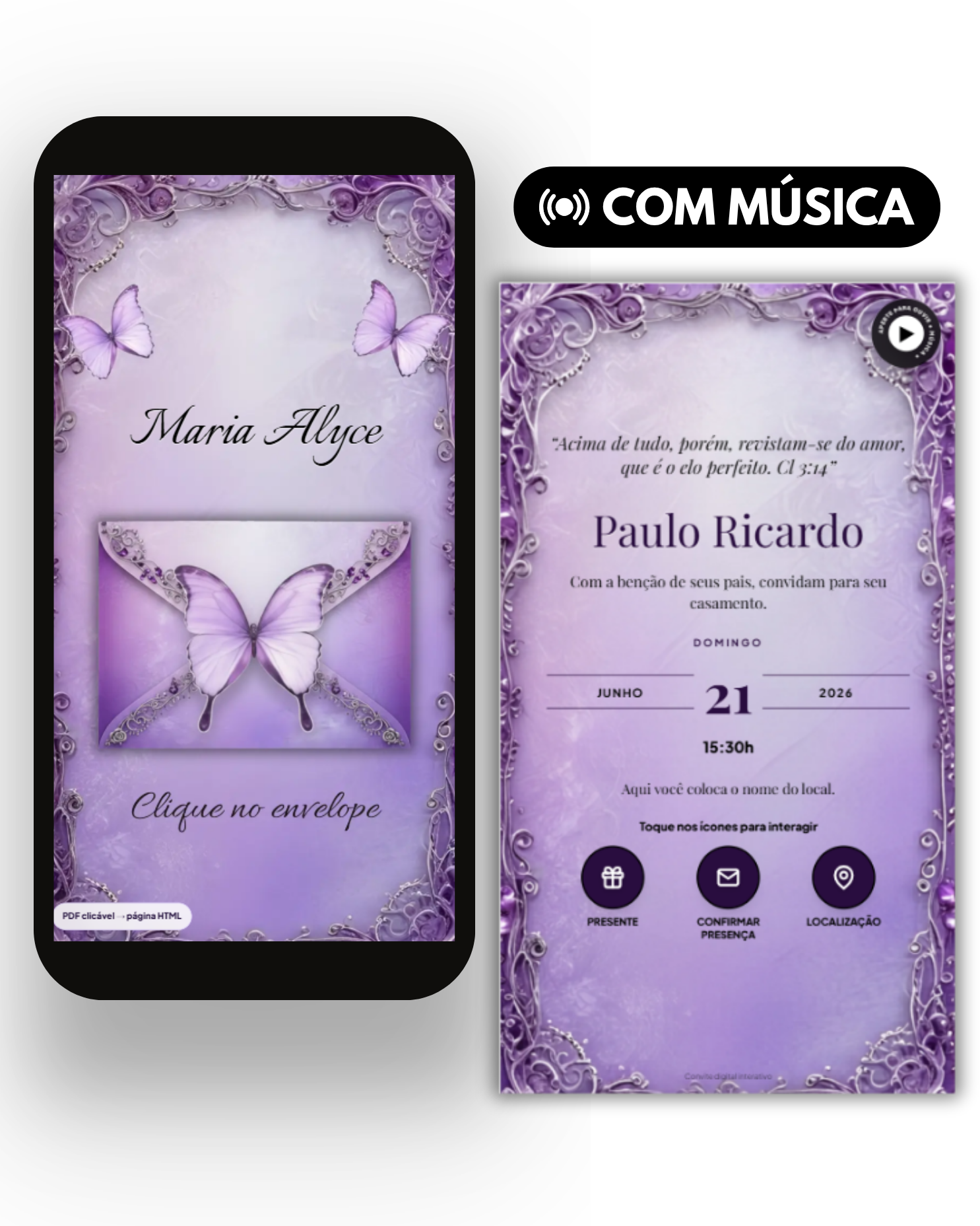 Roxo Borboleta